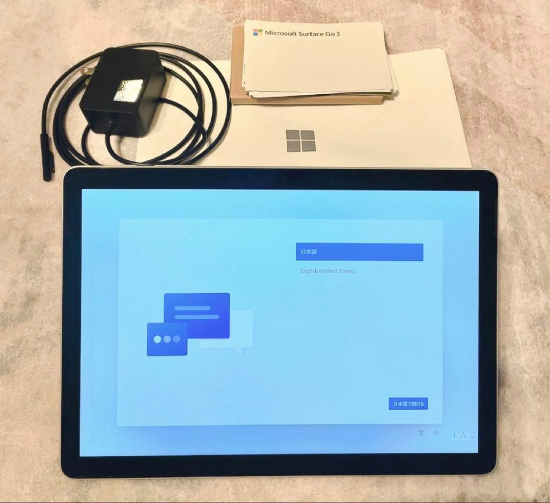 Surface Go3 Core i3-10100Y搭載 上位モデル