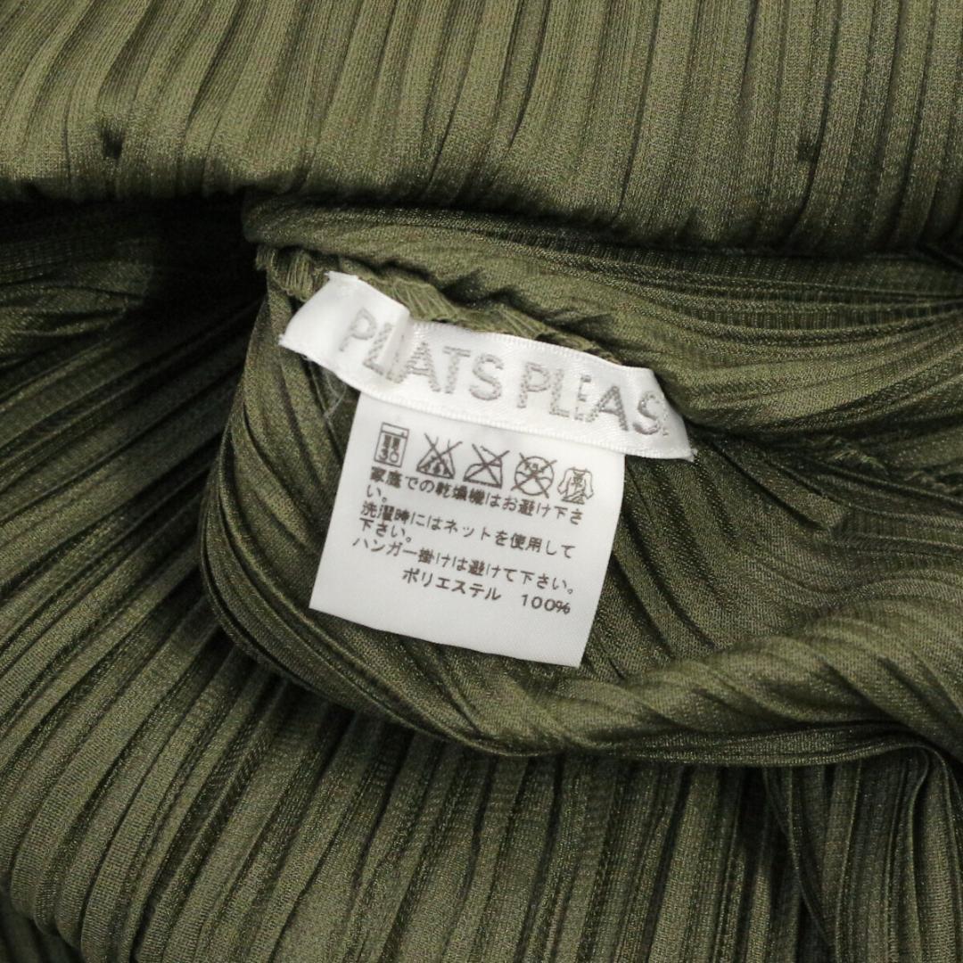 プリーツプリーズ イッセイミヤケ 15AW ラウンドデザインプリーツチュニック