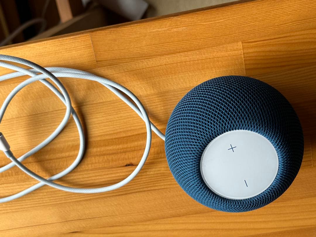 美品　Apple Pod mini ブルー