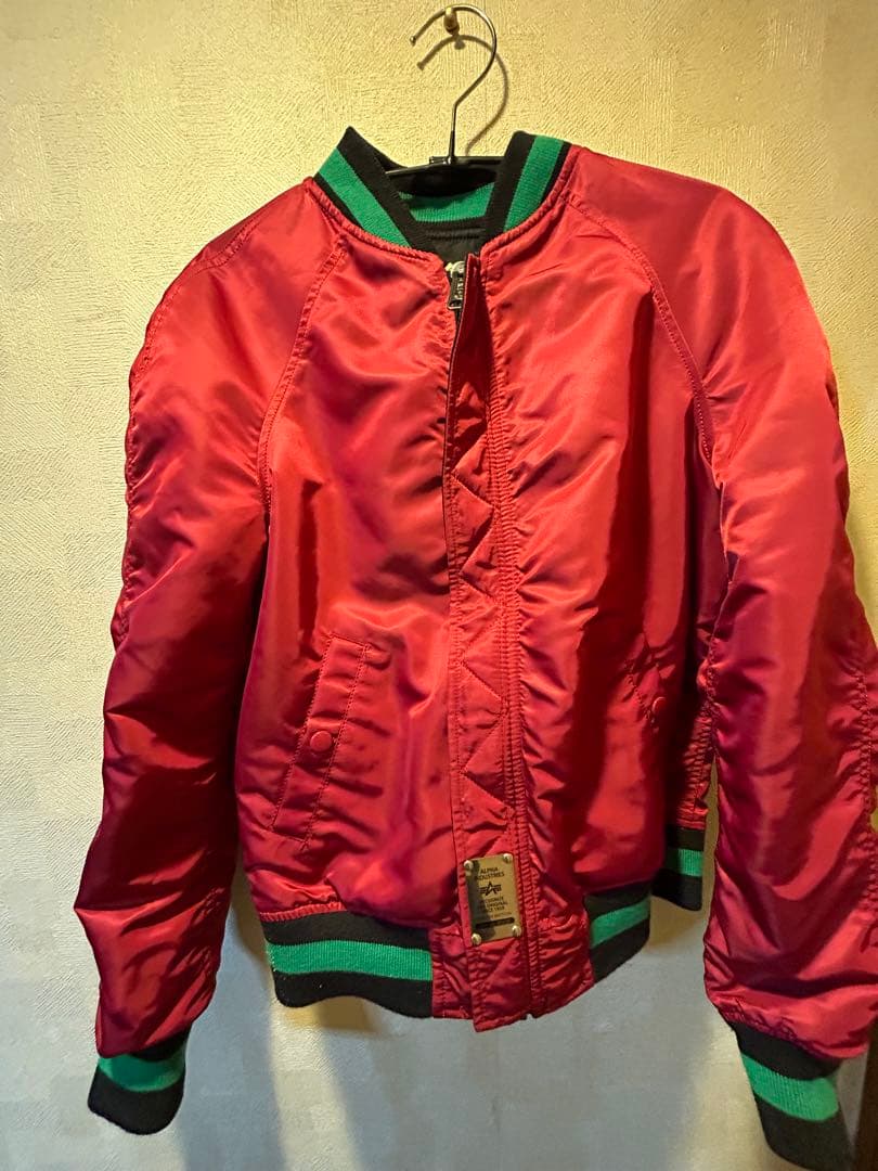 アルファインダストリーズ　限定フラガールスカジャン(美品)