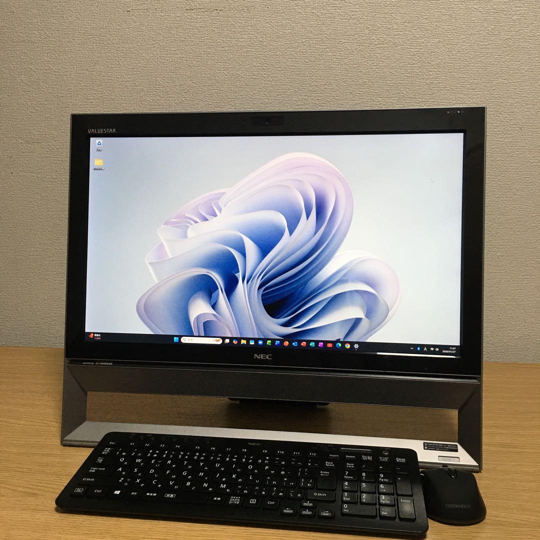 NEC VALUESTAR Win11 地デジ 一体型 デスクトップPC
