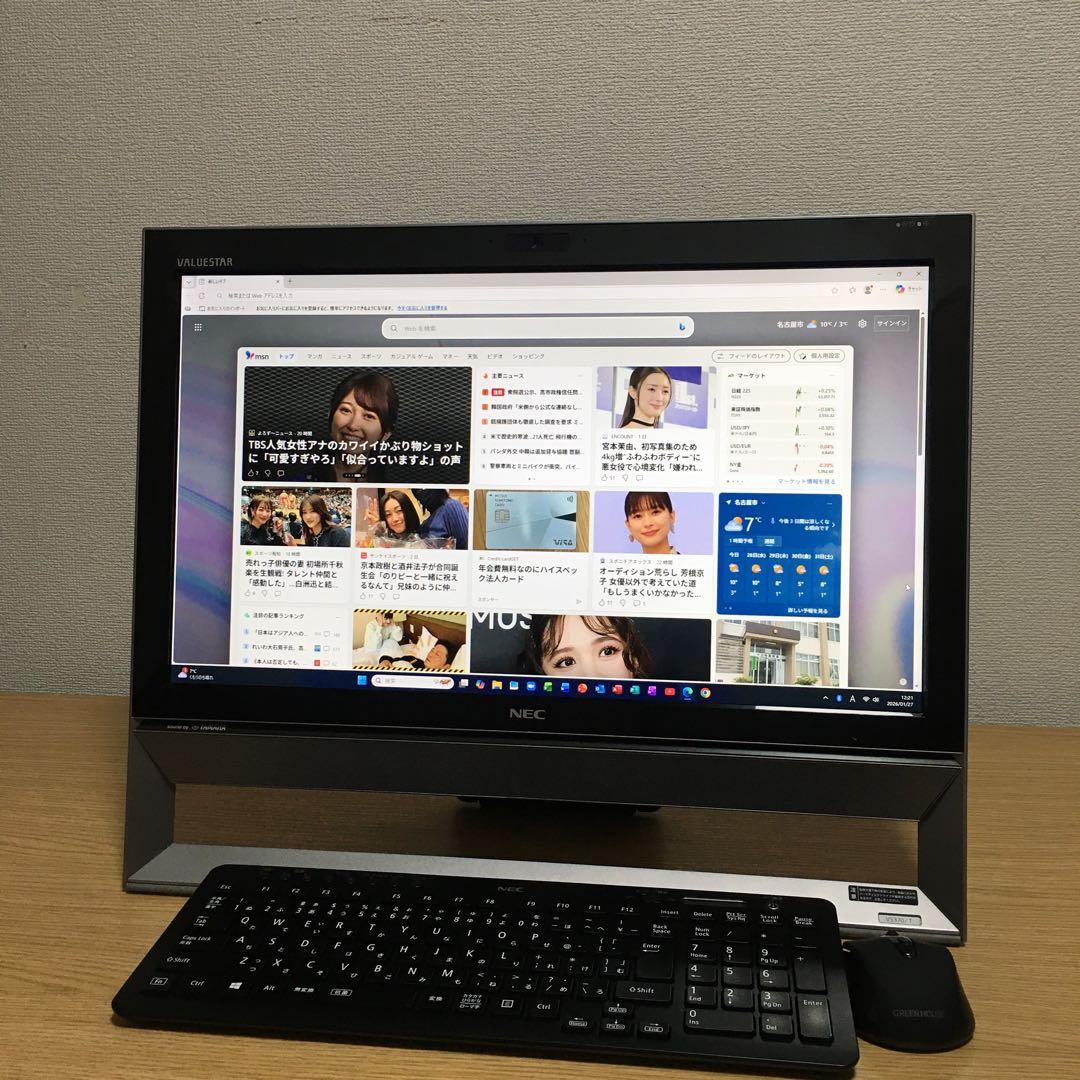 NEC VALUESTAR Win11 地デジ 一体型 デスクトップPC