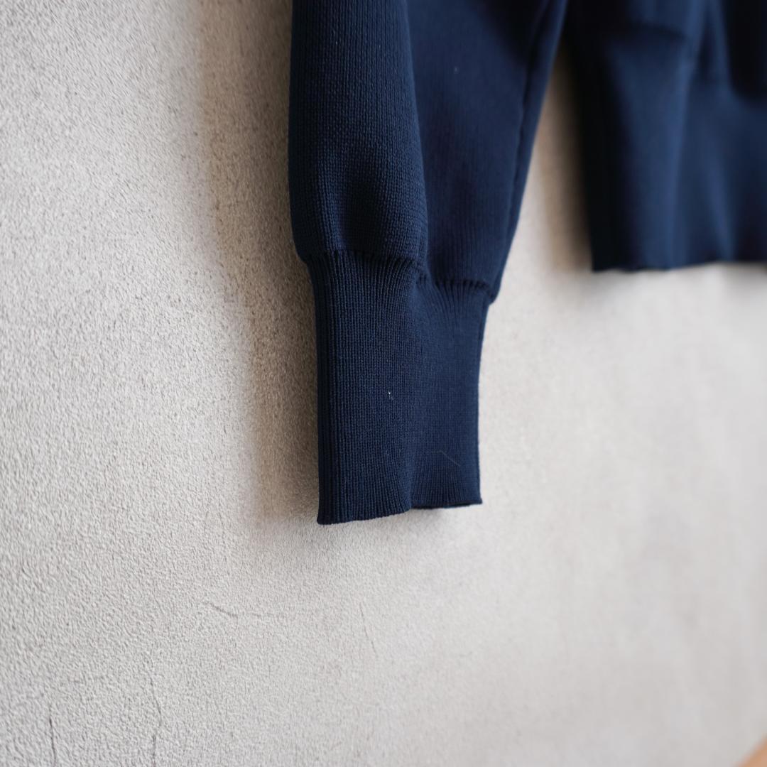 未使用級✨️ JENNE リッチビジューニットカーデ ネイビー S 上品 華やか