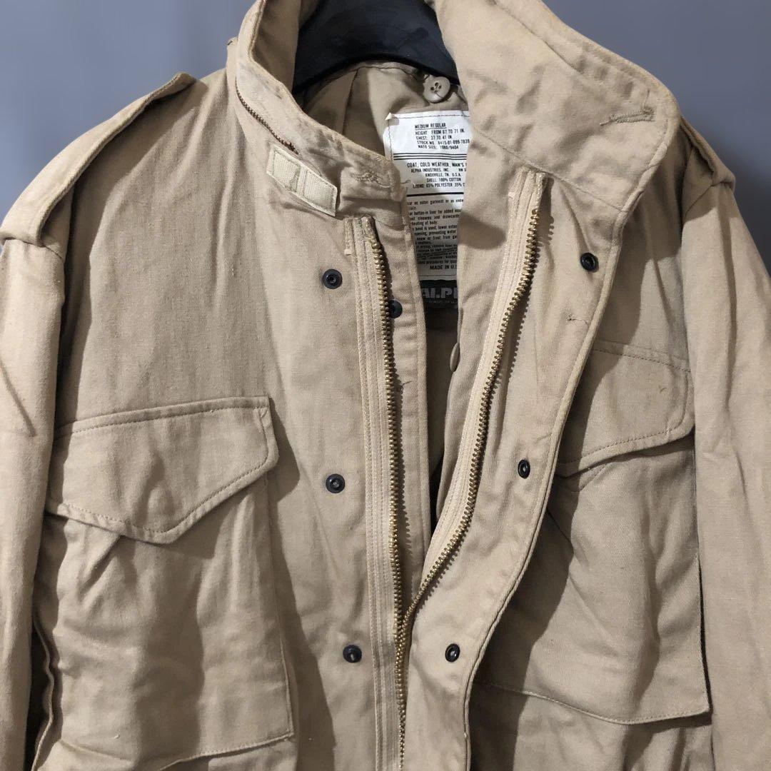 ALPHA M-65フィールドジャケット3rd 90s