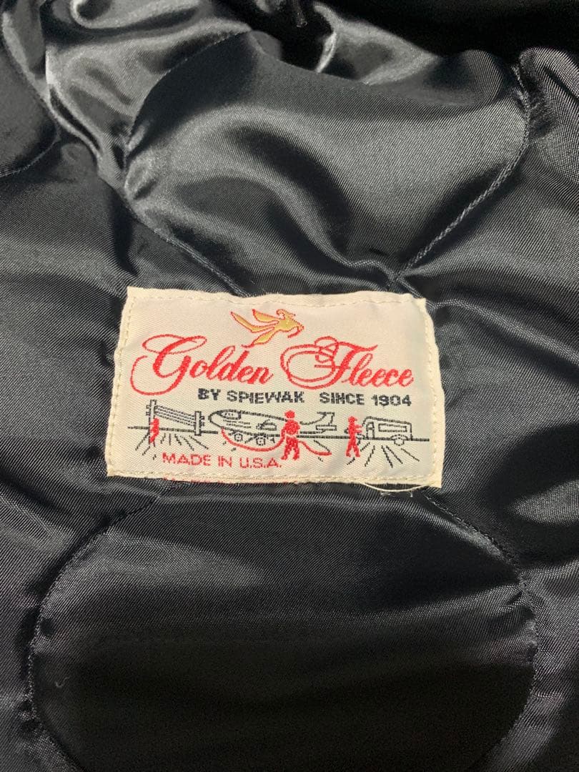 N-3B/F ファー付きグレー ミリタリージャケット　90's