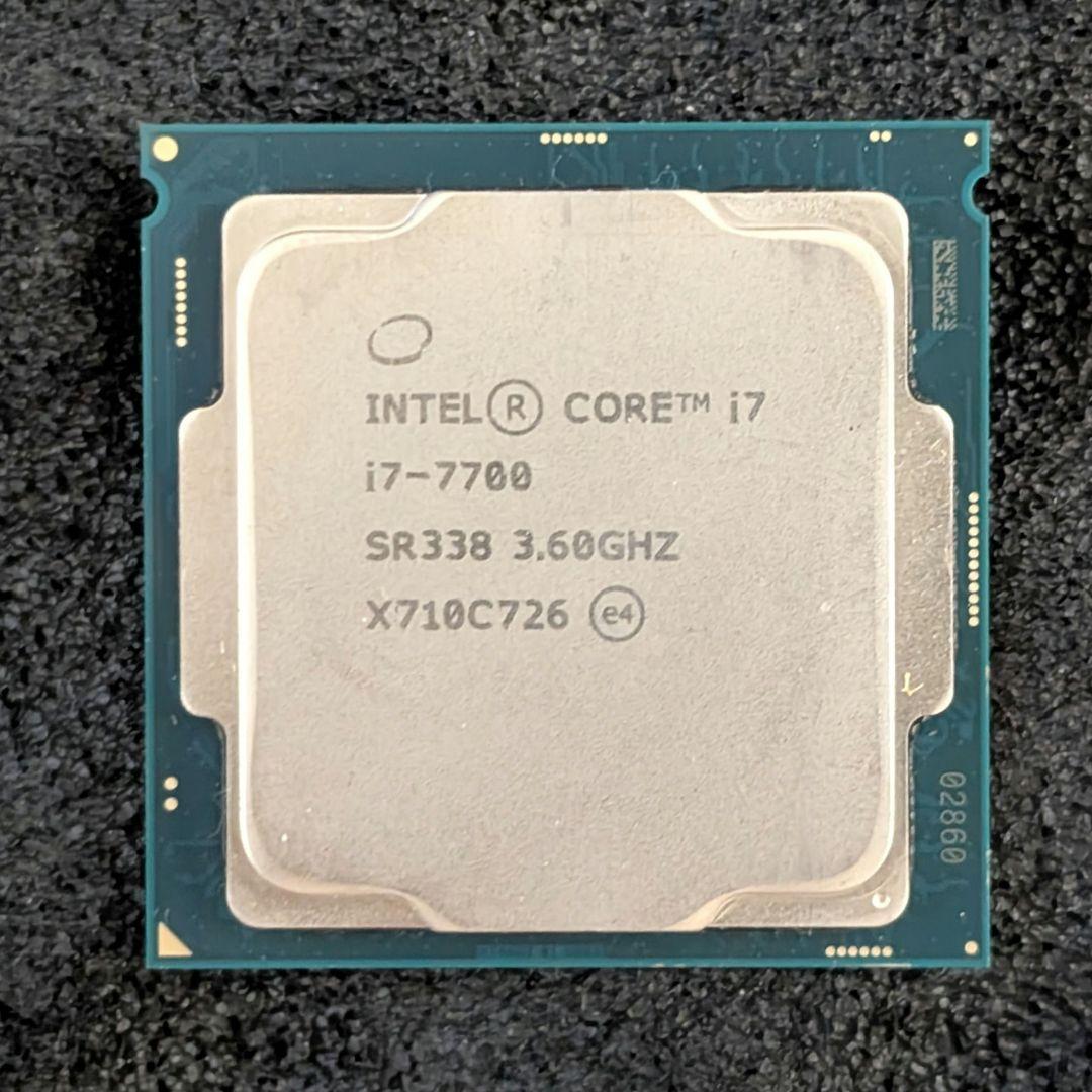 Intel Core i5-7400/i7-7700 CPUセット