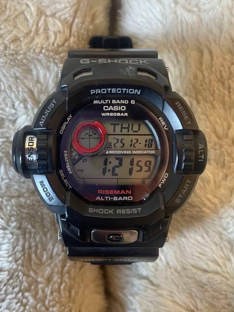 美品 CASIO カシオ G-SHOCK ライズマン GW-9200J