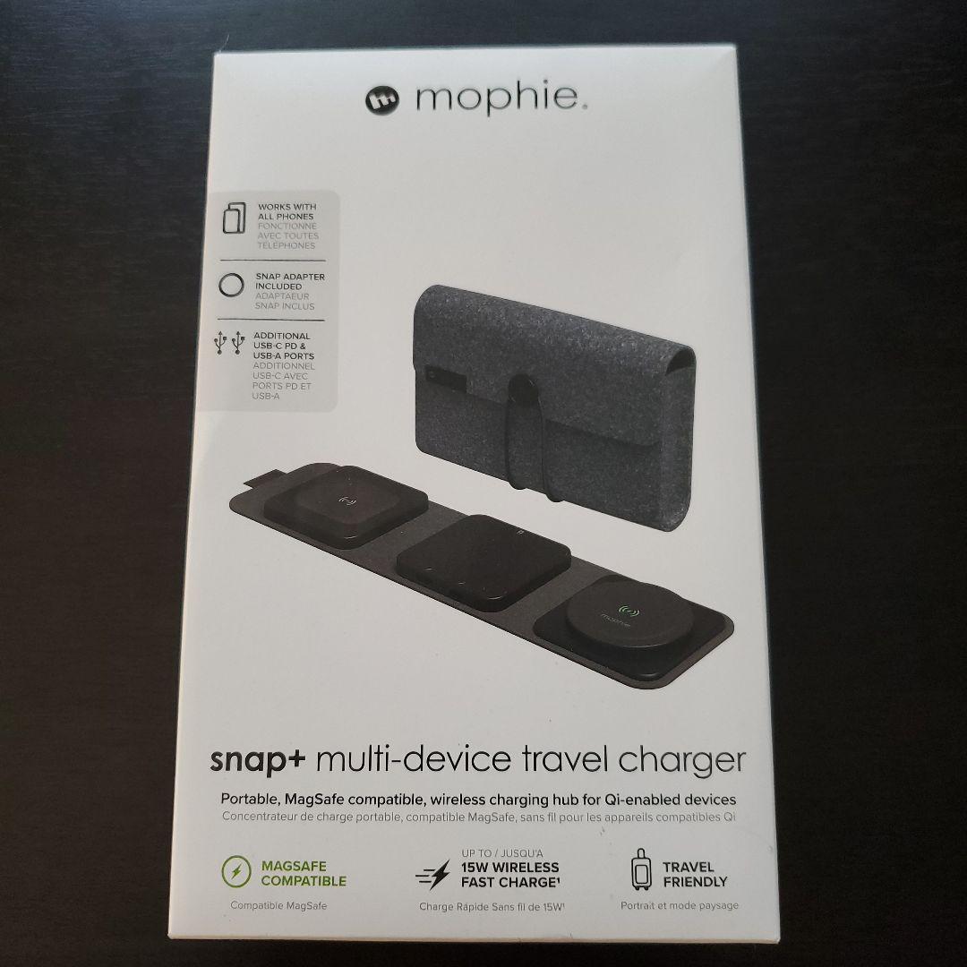 スマホアクセサリー mophie snap+multi-device travel charger