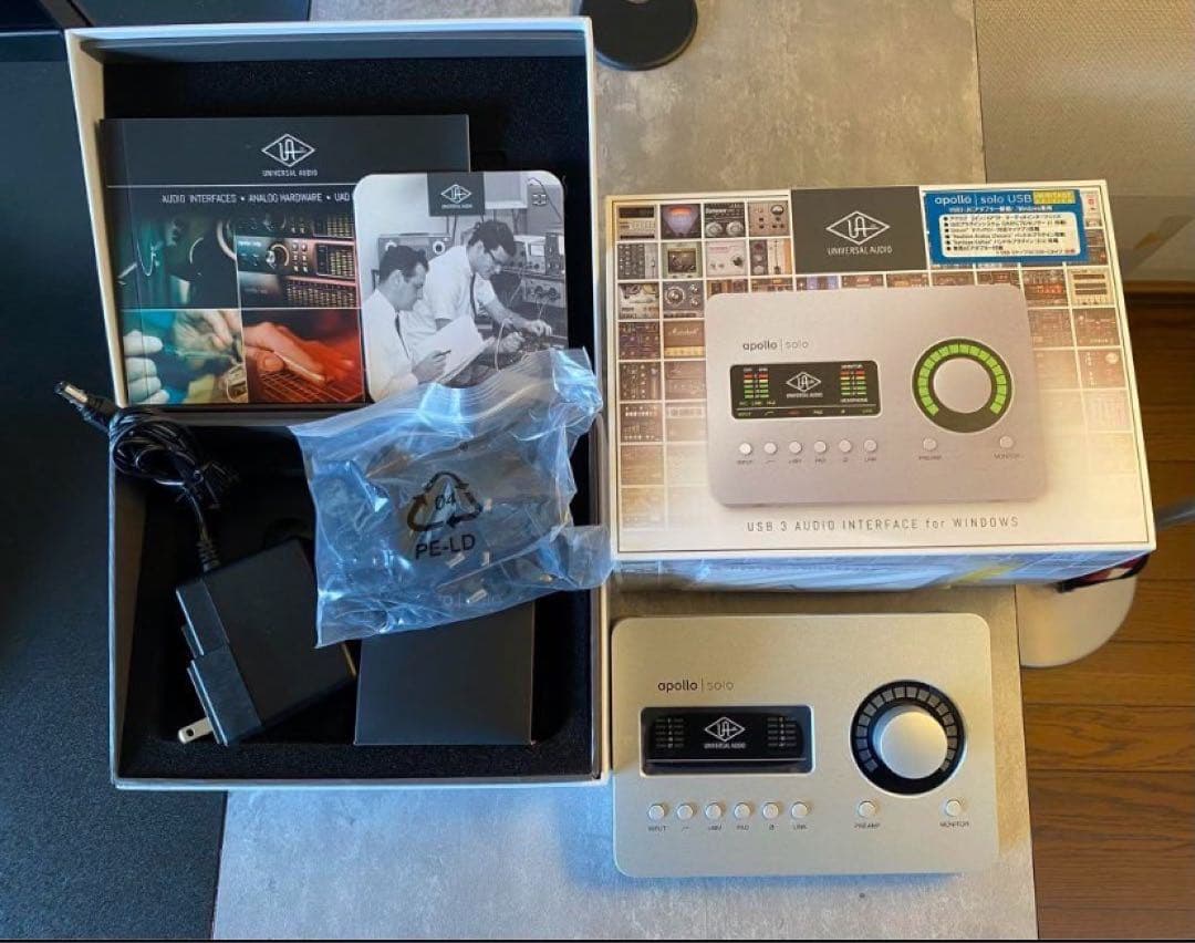 DTM・DAW UNIVERSALAUDIOapollosolo HERITAGE forWin