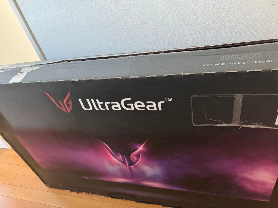 LG UltraGear 47.5インチ 有機EL 大画面 ゲーミングモニター