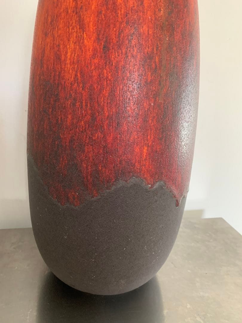 Fat Lava WGP 西ドイツ 特大 フラワーベース 花瓶