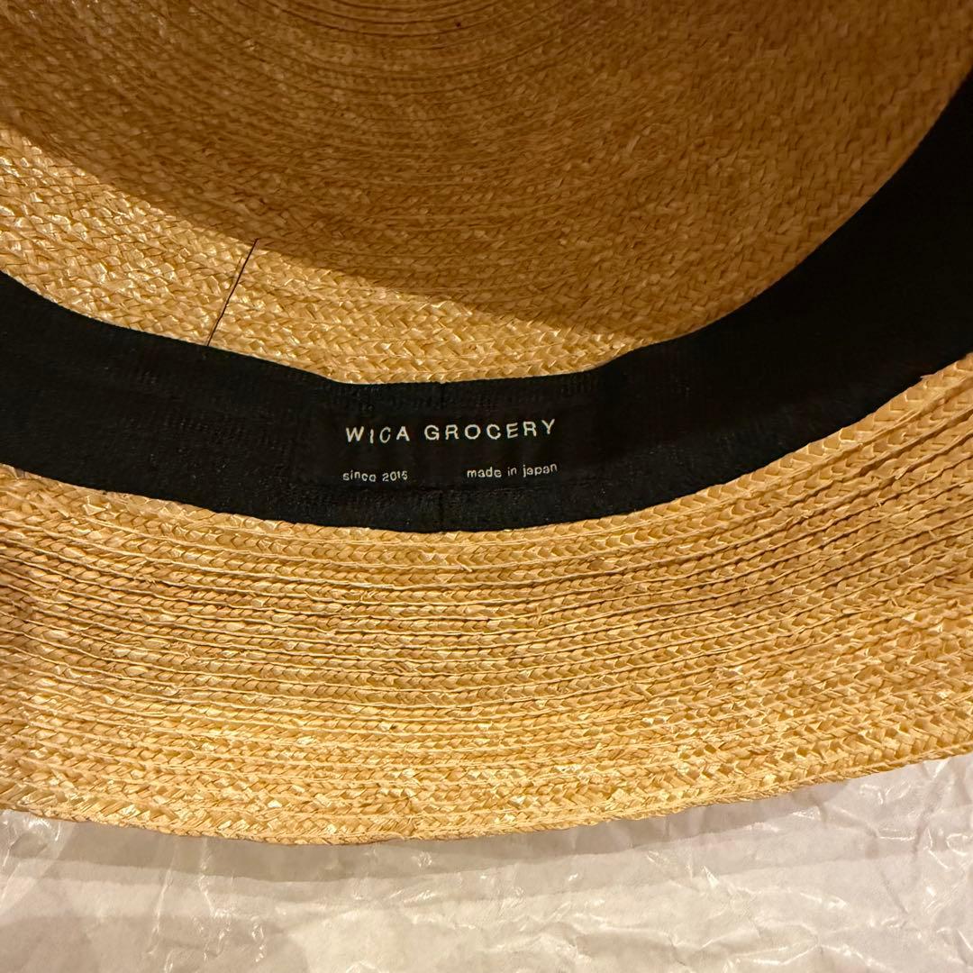 WICAGROCERY ウィカグロサリー　麦わら帽子