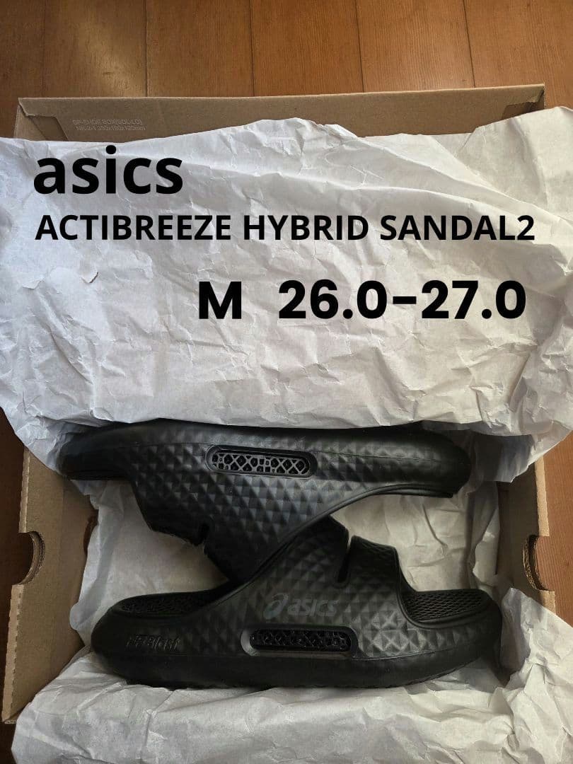 asics ACTIBREEZE HYBRID SANDAL 2 　M ブラック