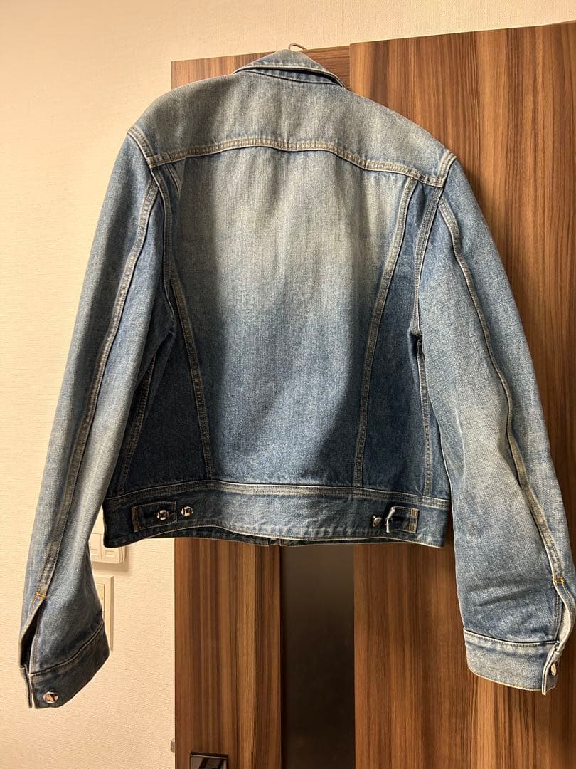 MASU デニムジャケット 46サイズ ライトブルー