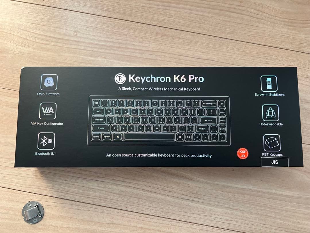 Keychron K6 Pro JIS配列メカニカルキーボード 本体（送料込み）