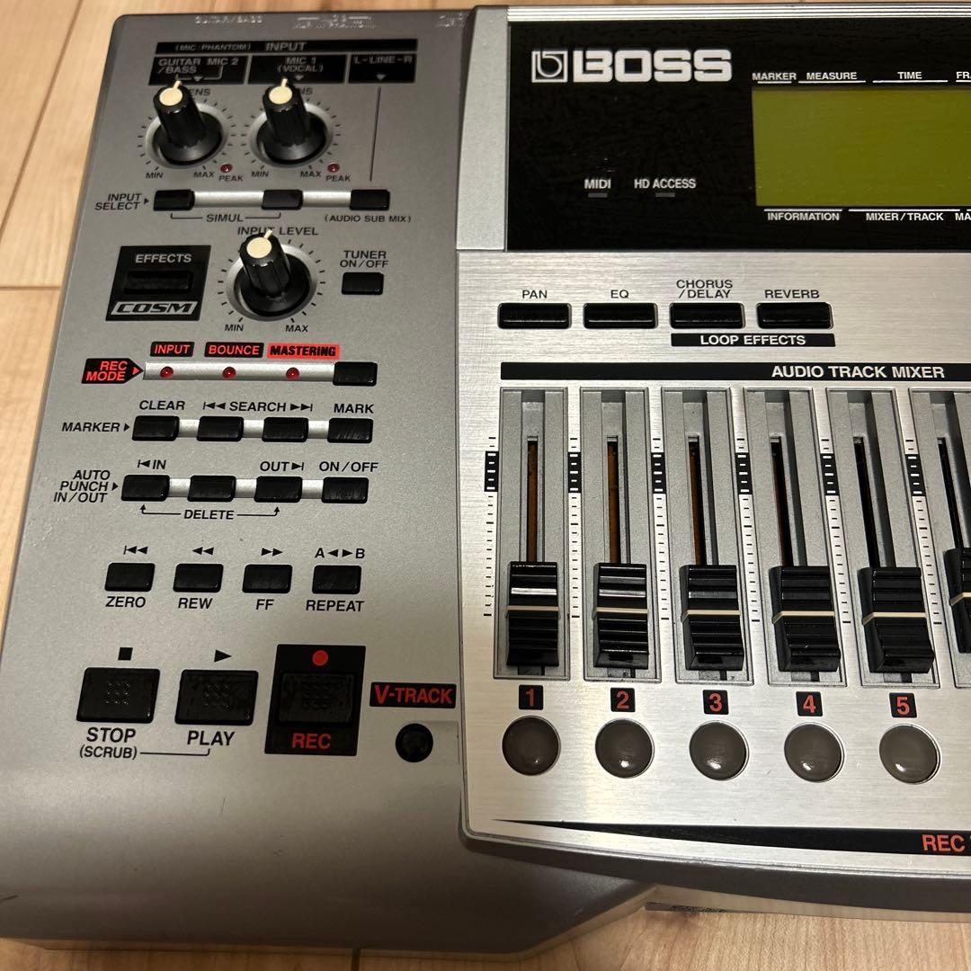 BOSS ボス BR-1180CD MTR マルチトラックレコーダーアダプタ付