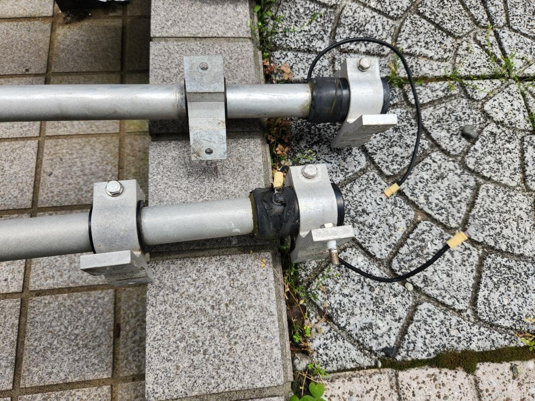 3.5/7MHz帯 2バンド短縮Ｖ型ダイポールDIAMOND (中古送料込)