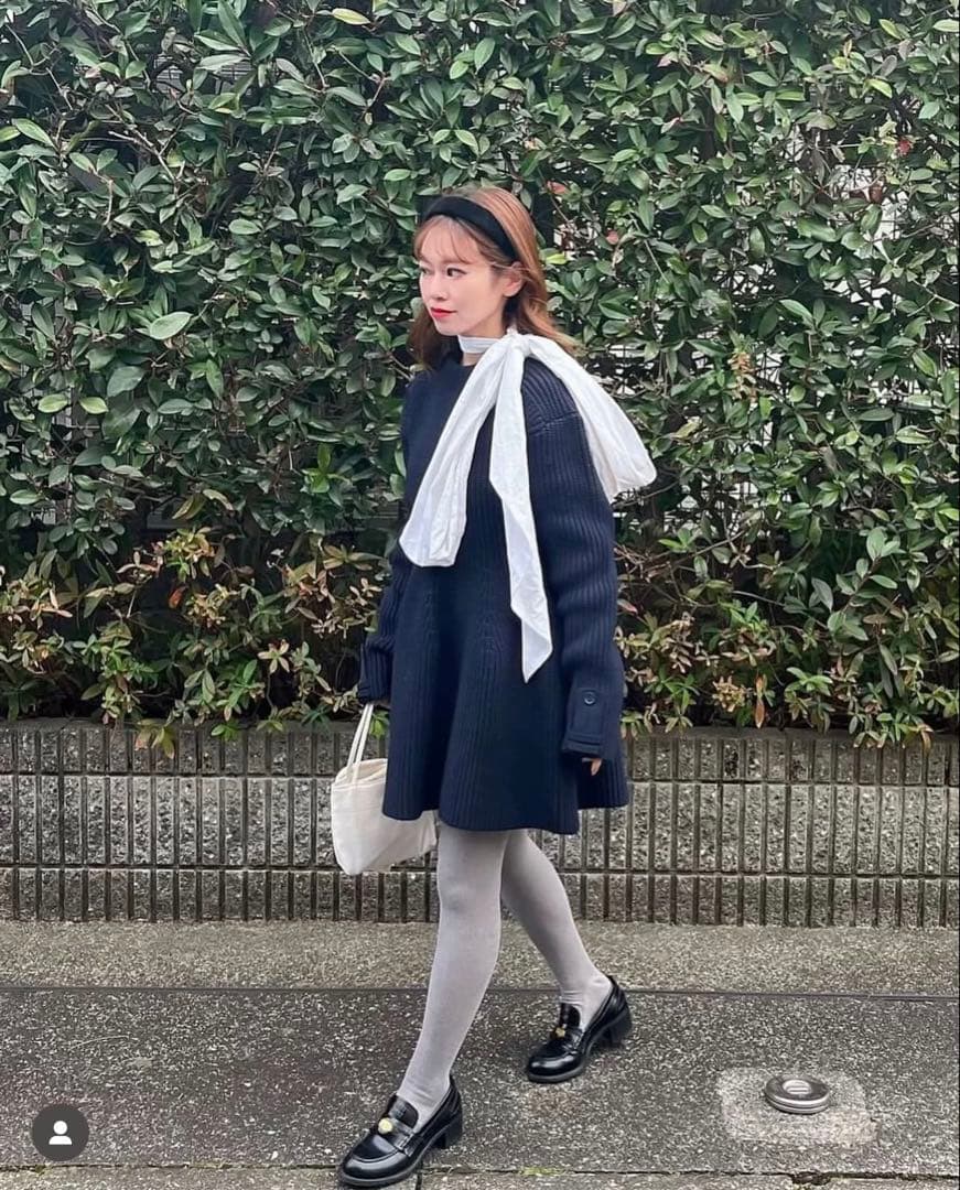 タグ付き新品 bibiy. WILLOW DRESS ニット ワンピース