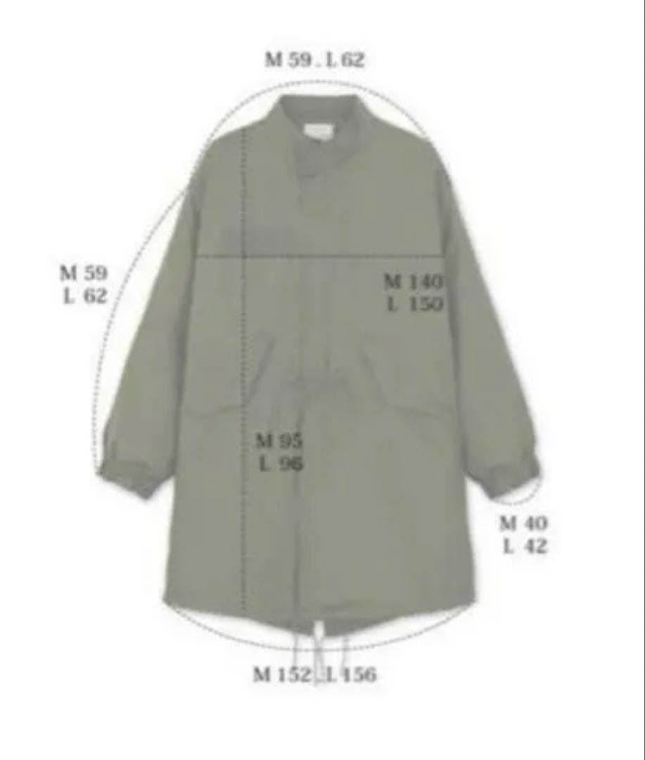 完売品 OHOTORO ユニセックスモッズコート