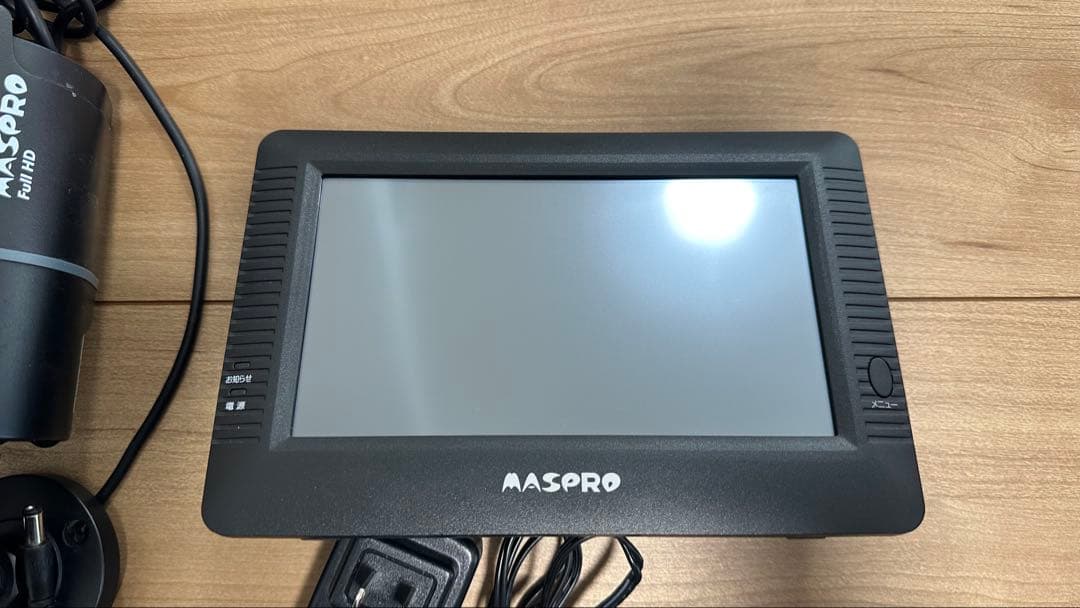 マスプロ WHC7M2 ワイヤレス防犯カメラ3台 ジャンク