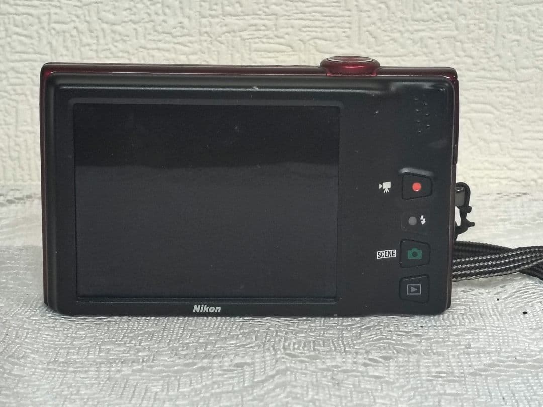 (美品)ニコン クールピクス S6100 赤