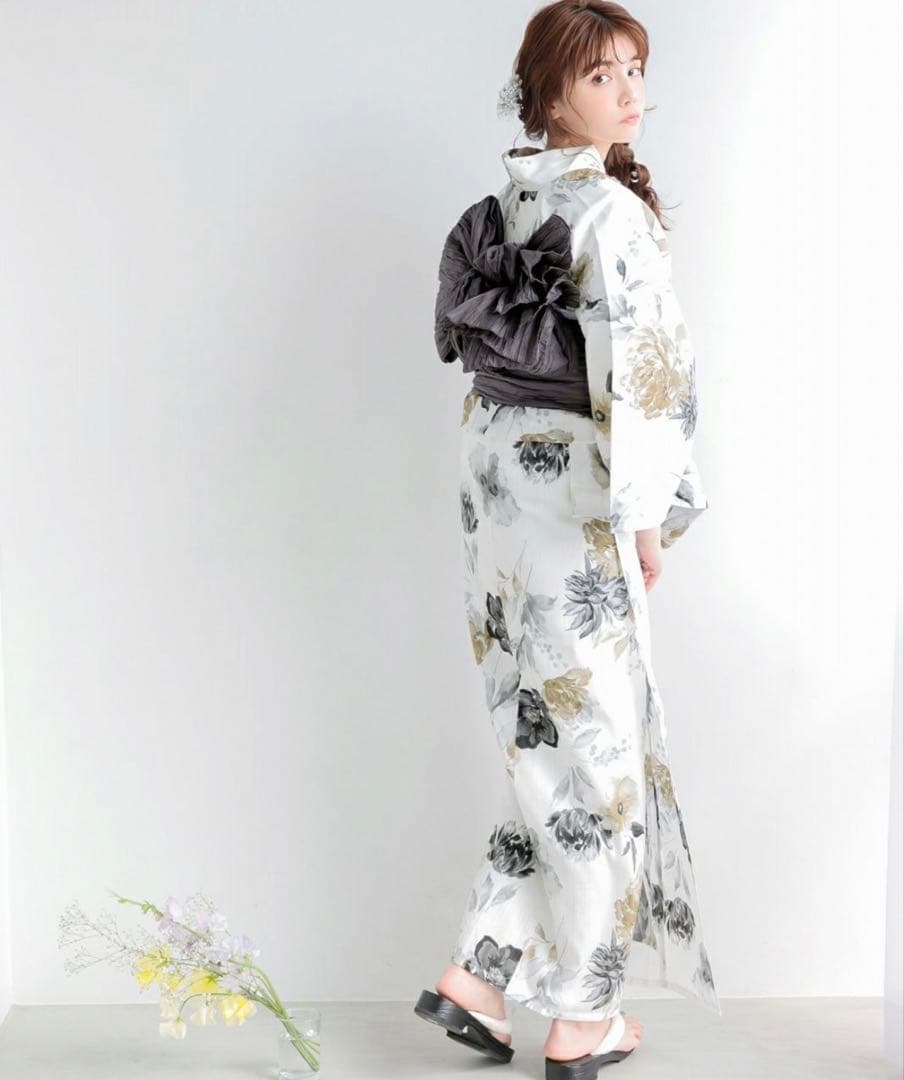 【お値下げしました】Dita 浴衣 水彩の京まつり