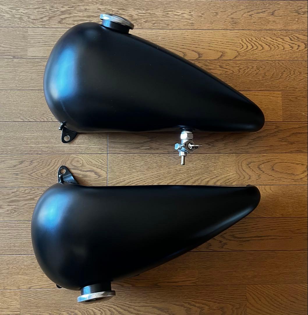 ふじひろ ハーレー ショベル ガソリンタンク 【分割タンク】3.5ガロン