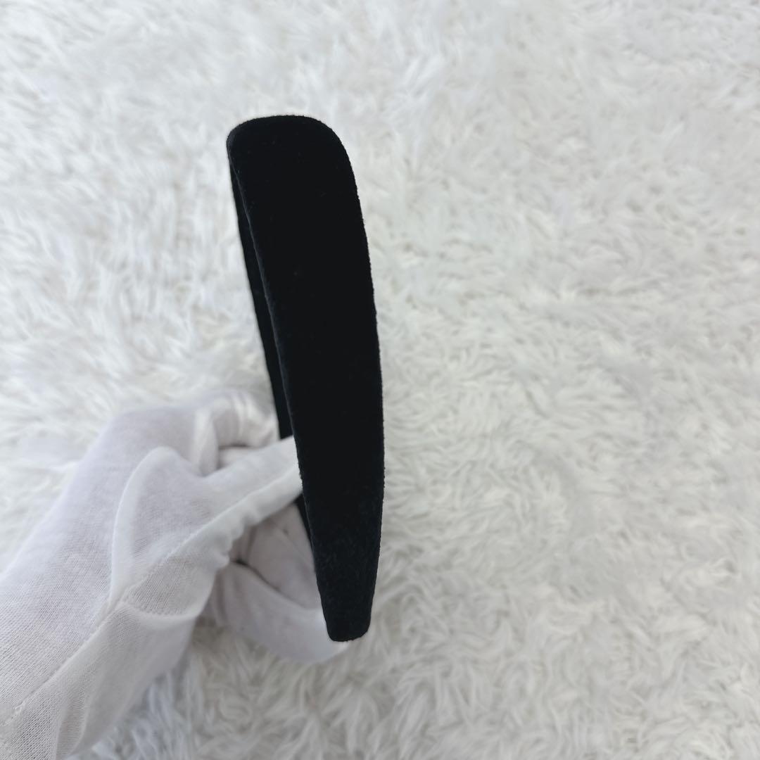 【極美品】アレクサンドル ドゥ パリ　ベロアカチューシャ