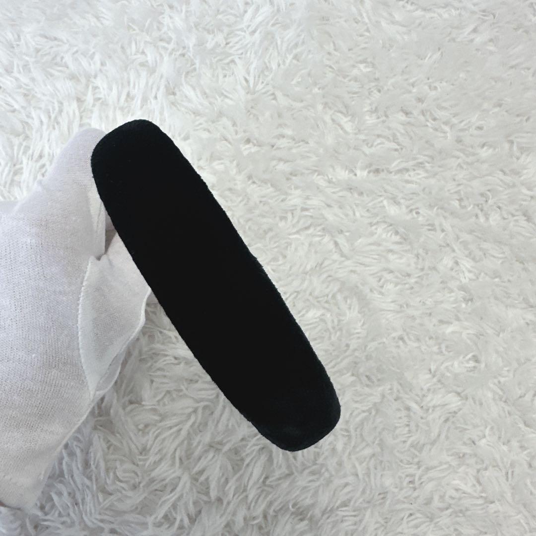 【極美品】アレクサンドル ドゥ パリ　ベロアカチューシャ