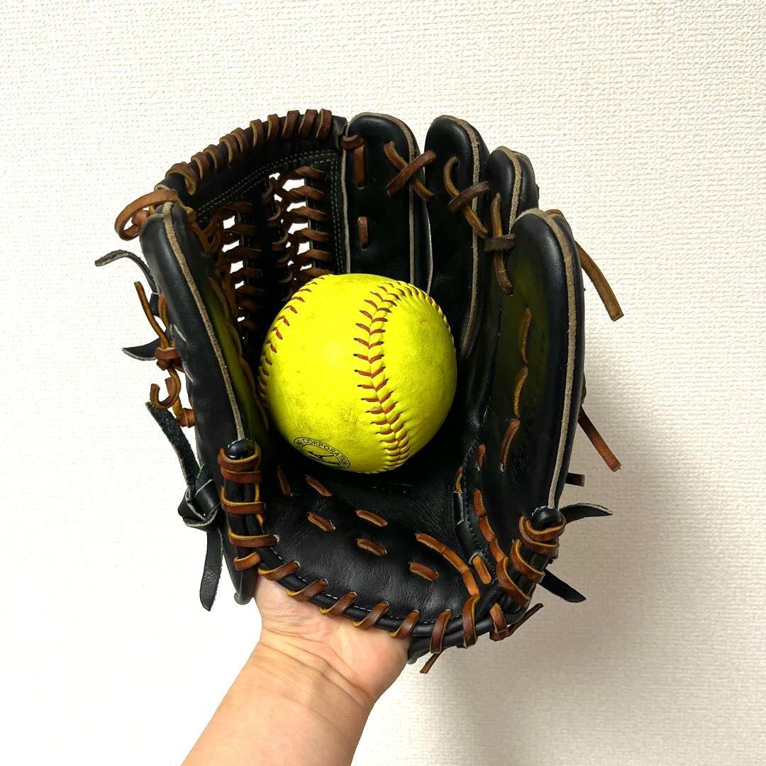 795 ミズノ グローバルエリート 極美品 ソフトボール 内野手用グローブ