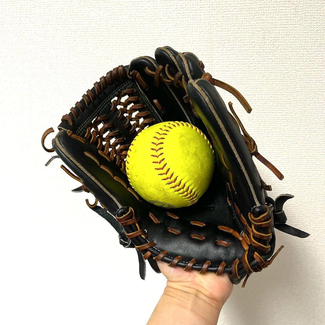 795 ミズノ グローバルエリート 極美品 ソフトボール 内野手用グローブ