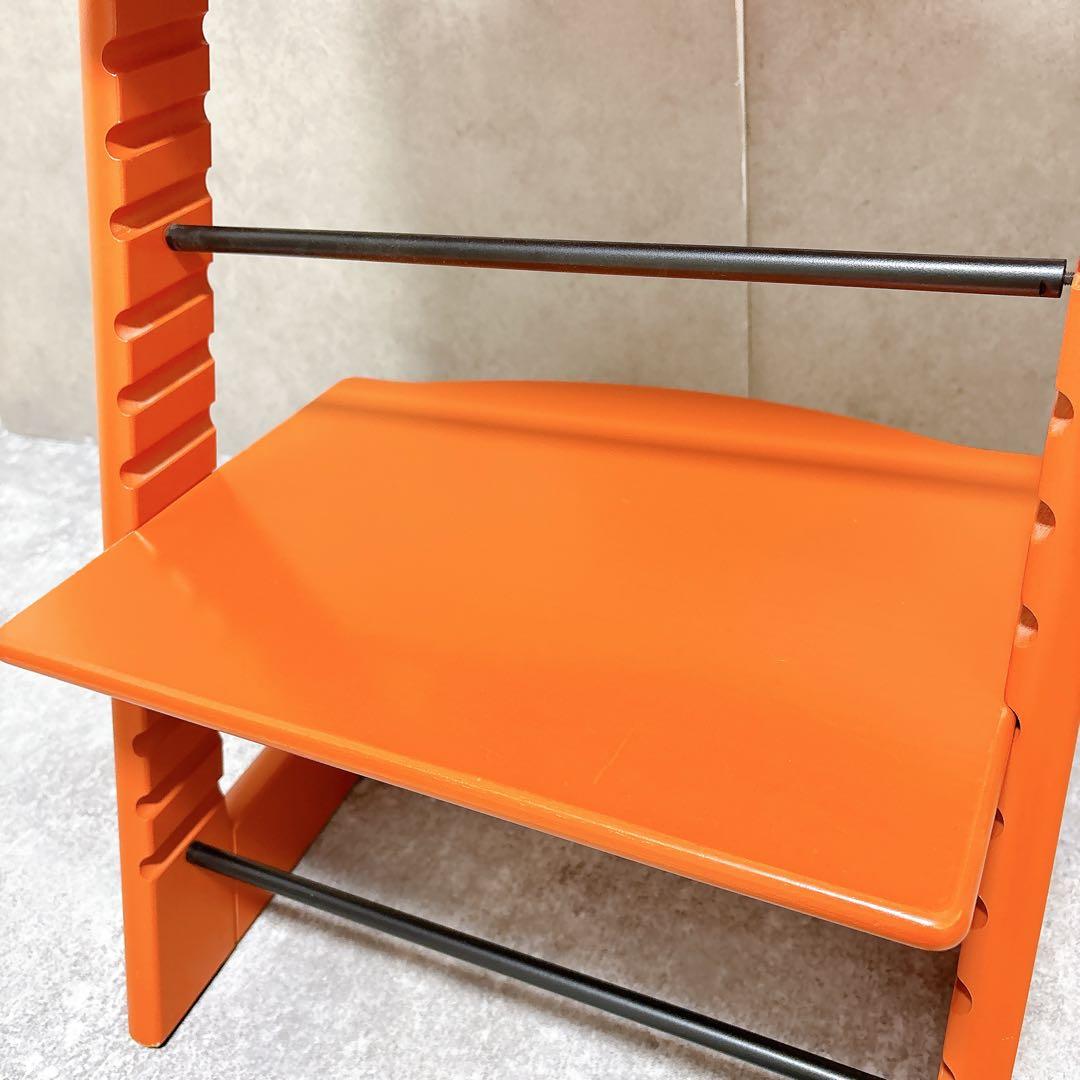 正規品 ストッケ トリップトラップ ベビーセット チェア 子供椅子 オレンジ
