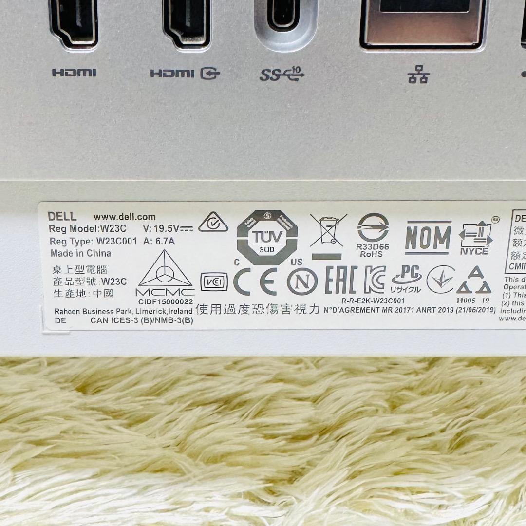 【美品】 DELL Inspiron 27 7790 Core i7 W23C
