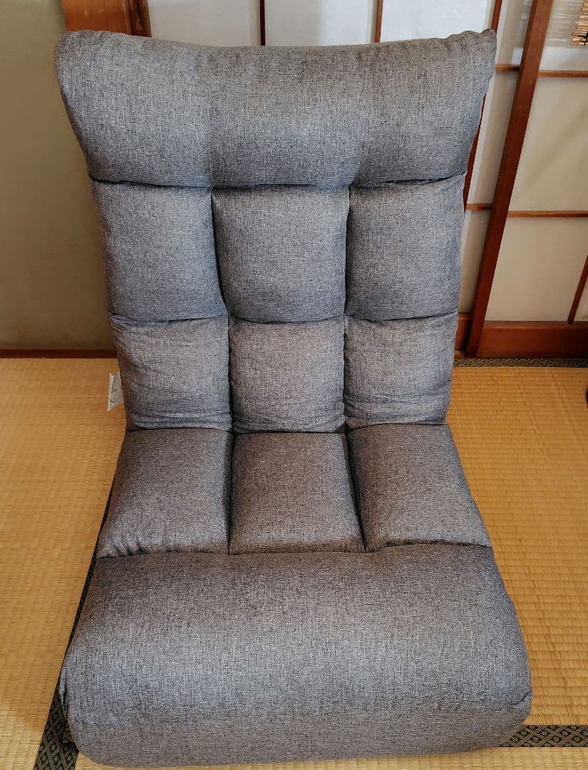 ニトリ　つながるハイバックポケットコイル座椅子　ロダトール GY