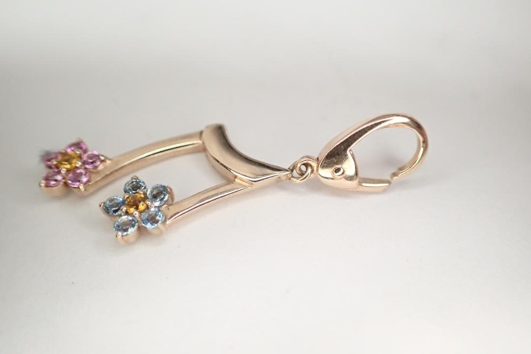 30/美品 ポンテヴェキオ K9PG 音符 ペンダントトップ チャーム