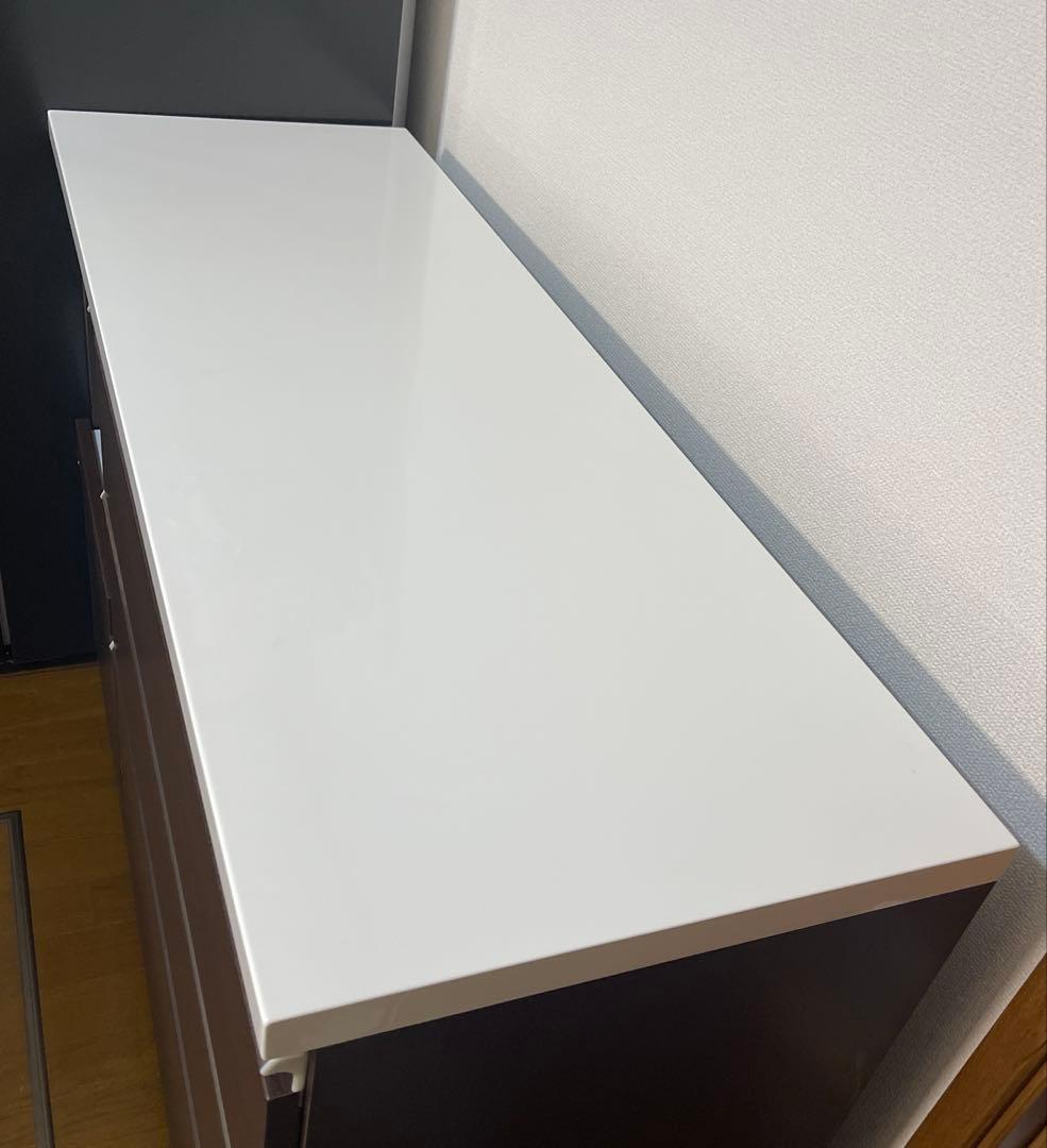 食器棚 収納 ロータイプ 120 キッチンカウンター 北欧 120cm 完成品