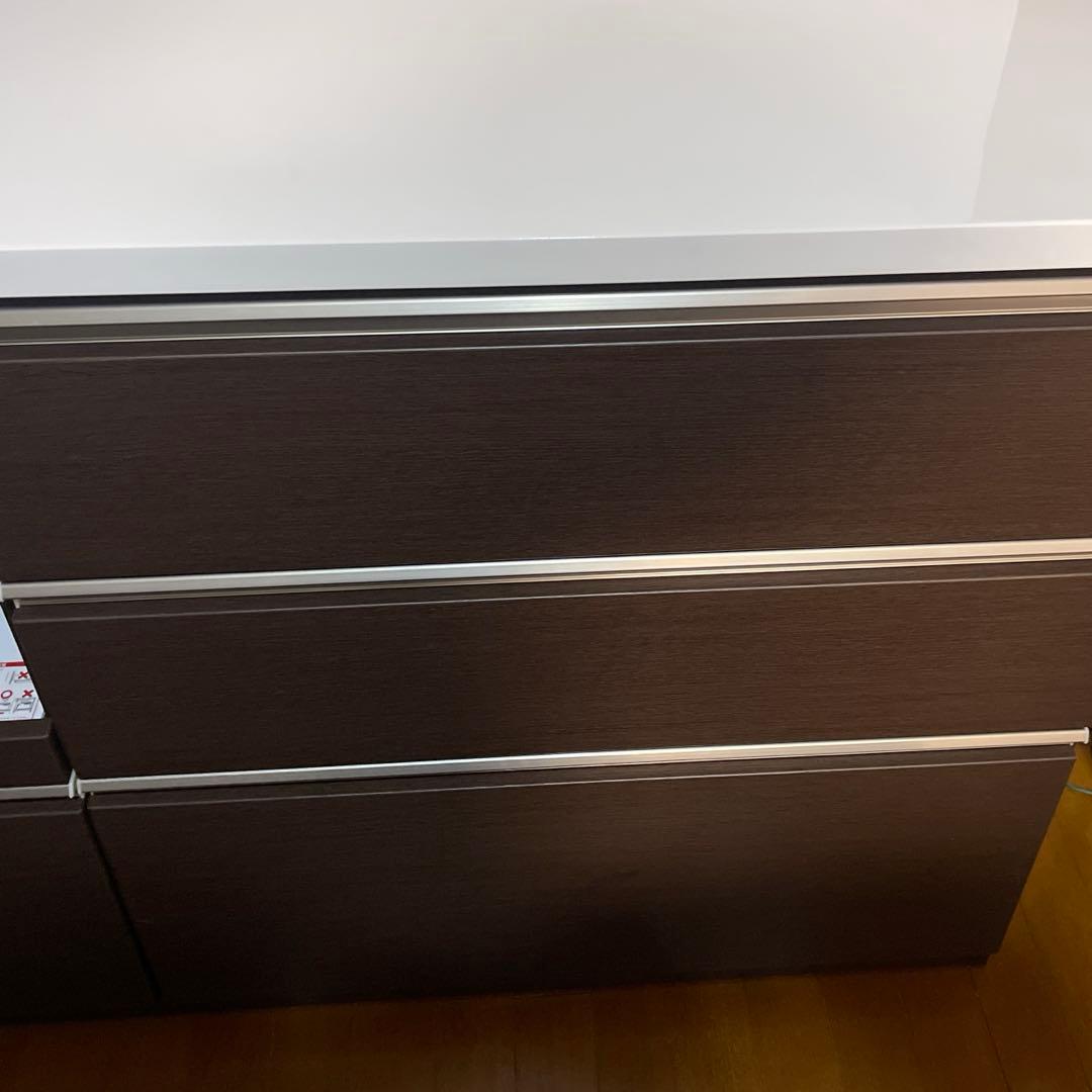 食器棚 収納 ロータイプ 120 キッチンカウンター 北欧 120cm 完成品