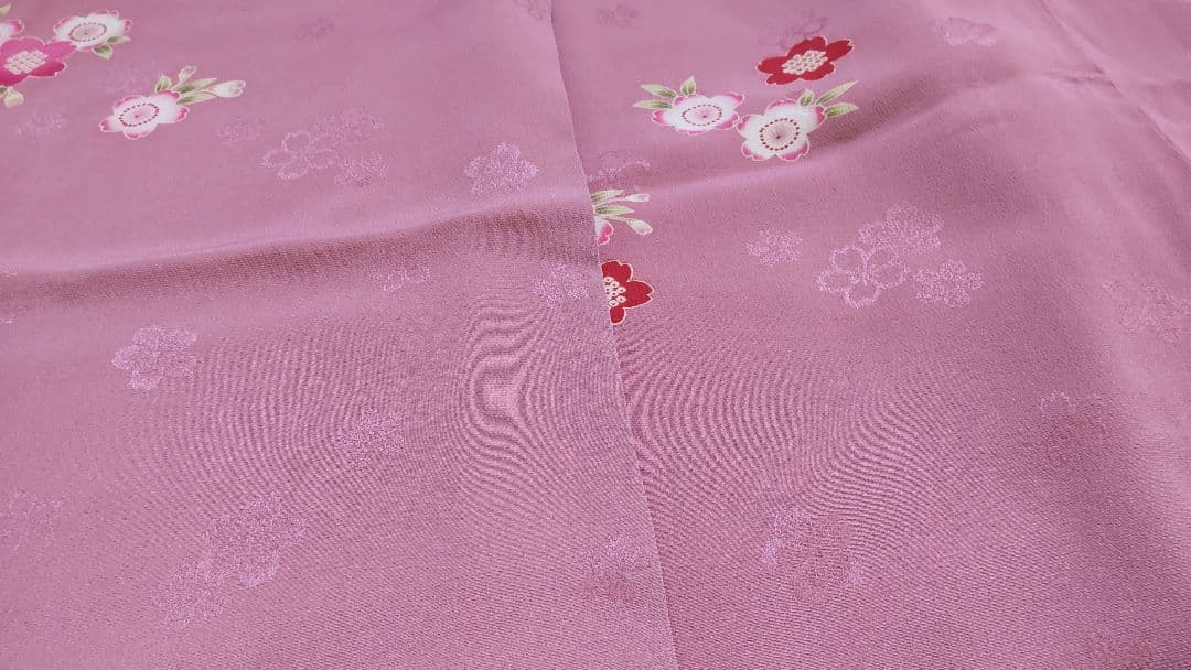 花柄振袖と帯セット