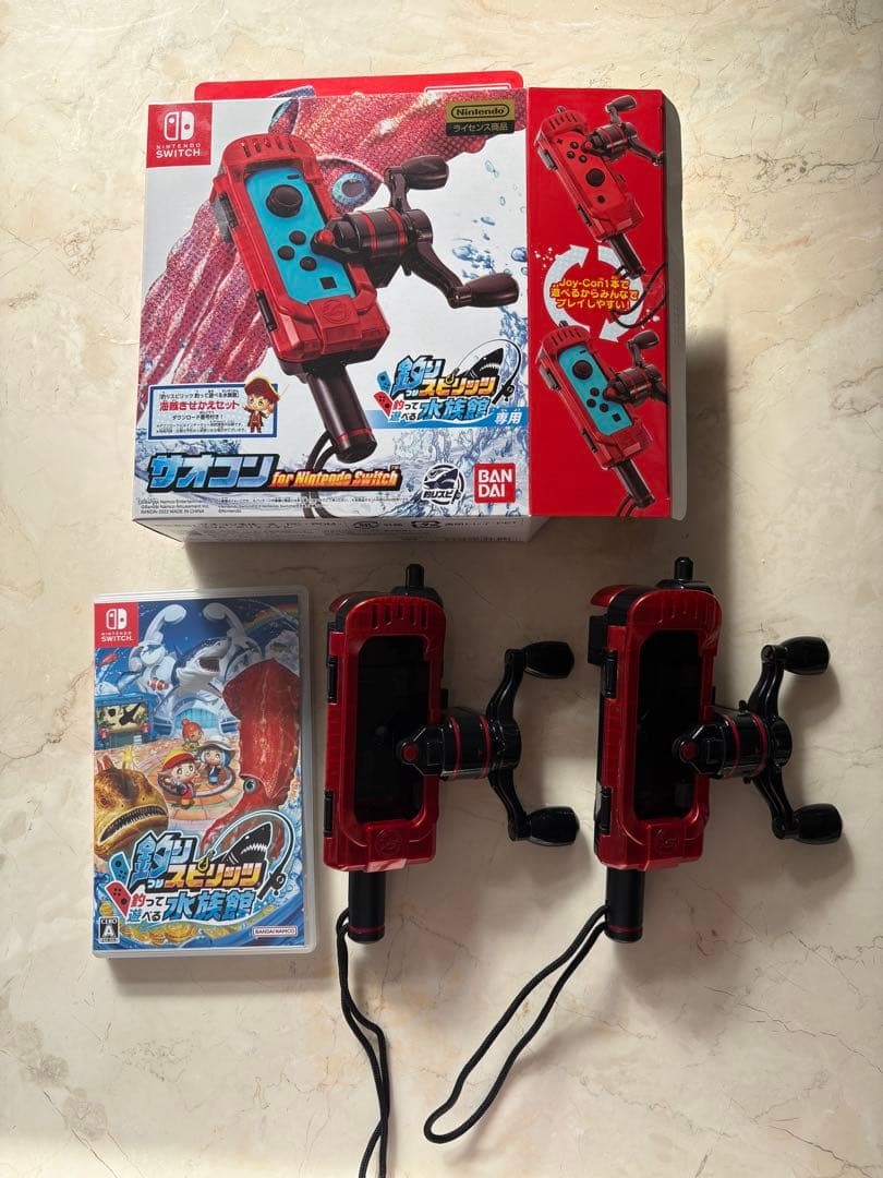 釣りスピリッツ　水族館　サオコンセット