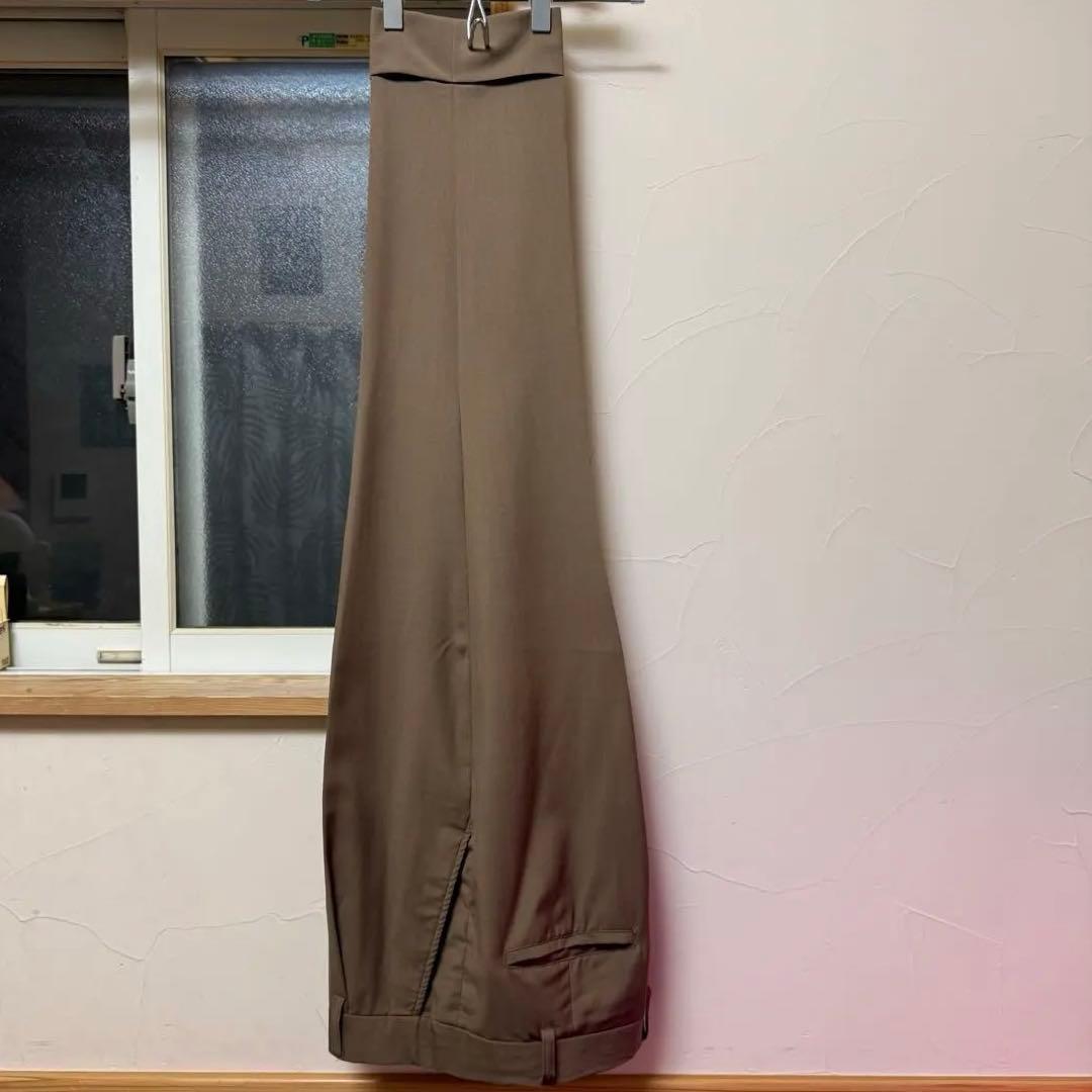 ワコマリア　ゼニア　スラックス　パンツ　ブラウン　Mサイズ　wackomaria