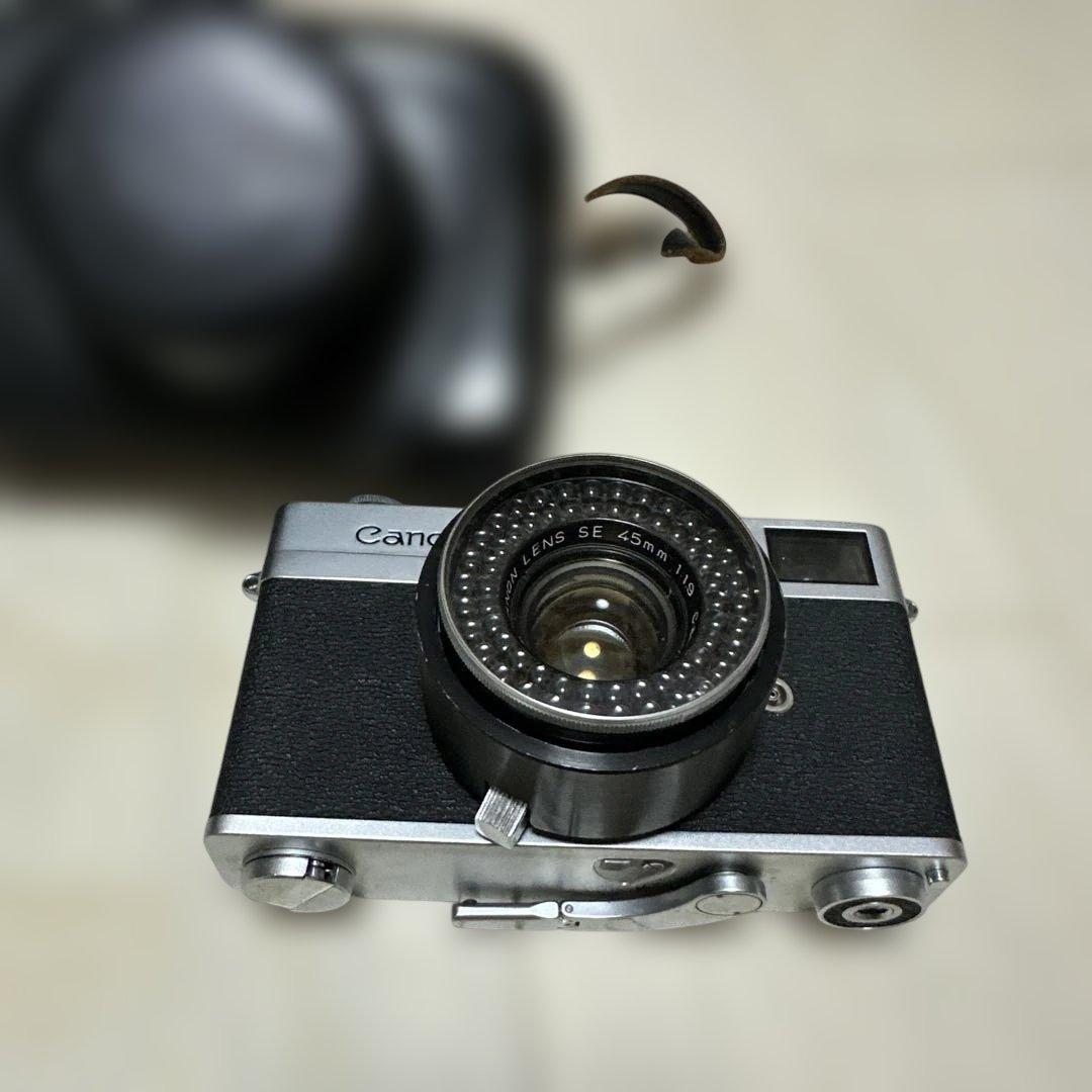 キャノン フィルムカメラ　Canon Canonet　レトロ　カメラ