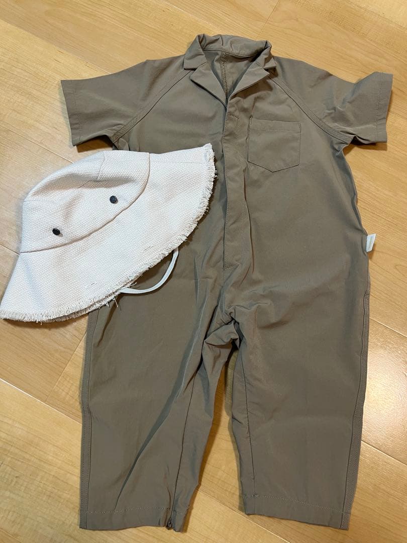 MARLMARL ベビー ロンパースsoil・帽子oat セット