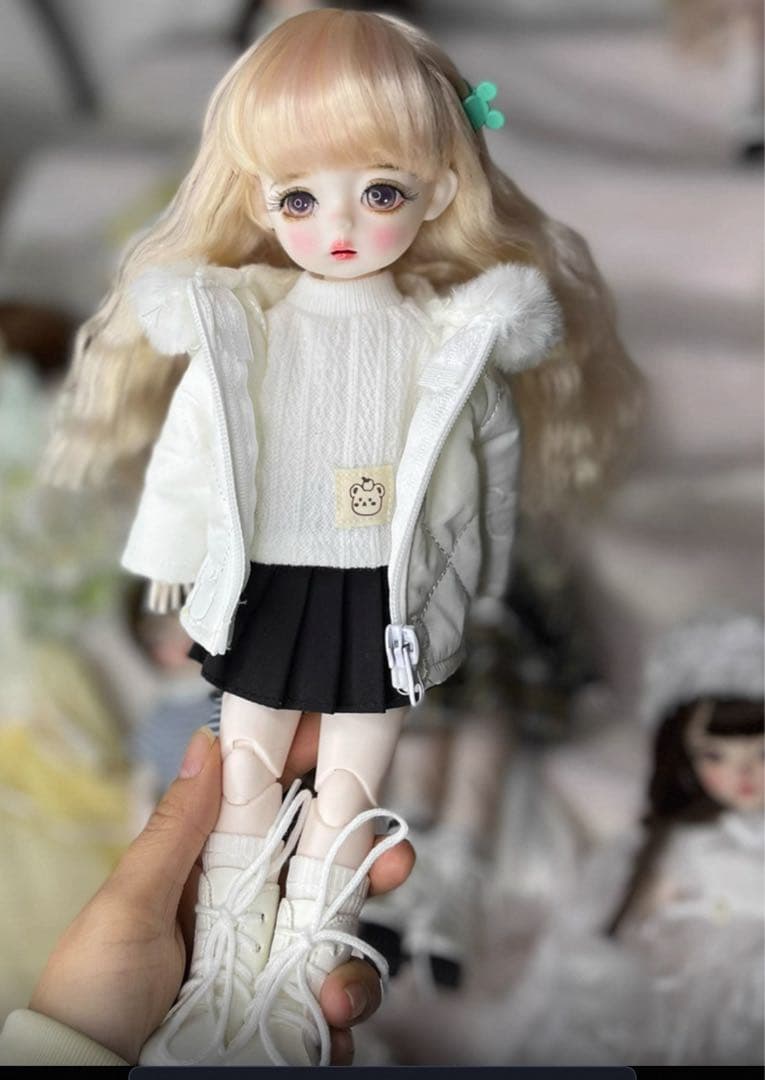 カスタムドール 本体＋アウトフィット一式セット 30cm