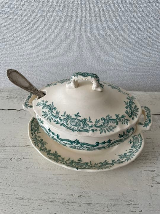 ムタルディエ　アンティーク　フランス　ソーシエール　チューリン　ロカイユ