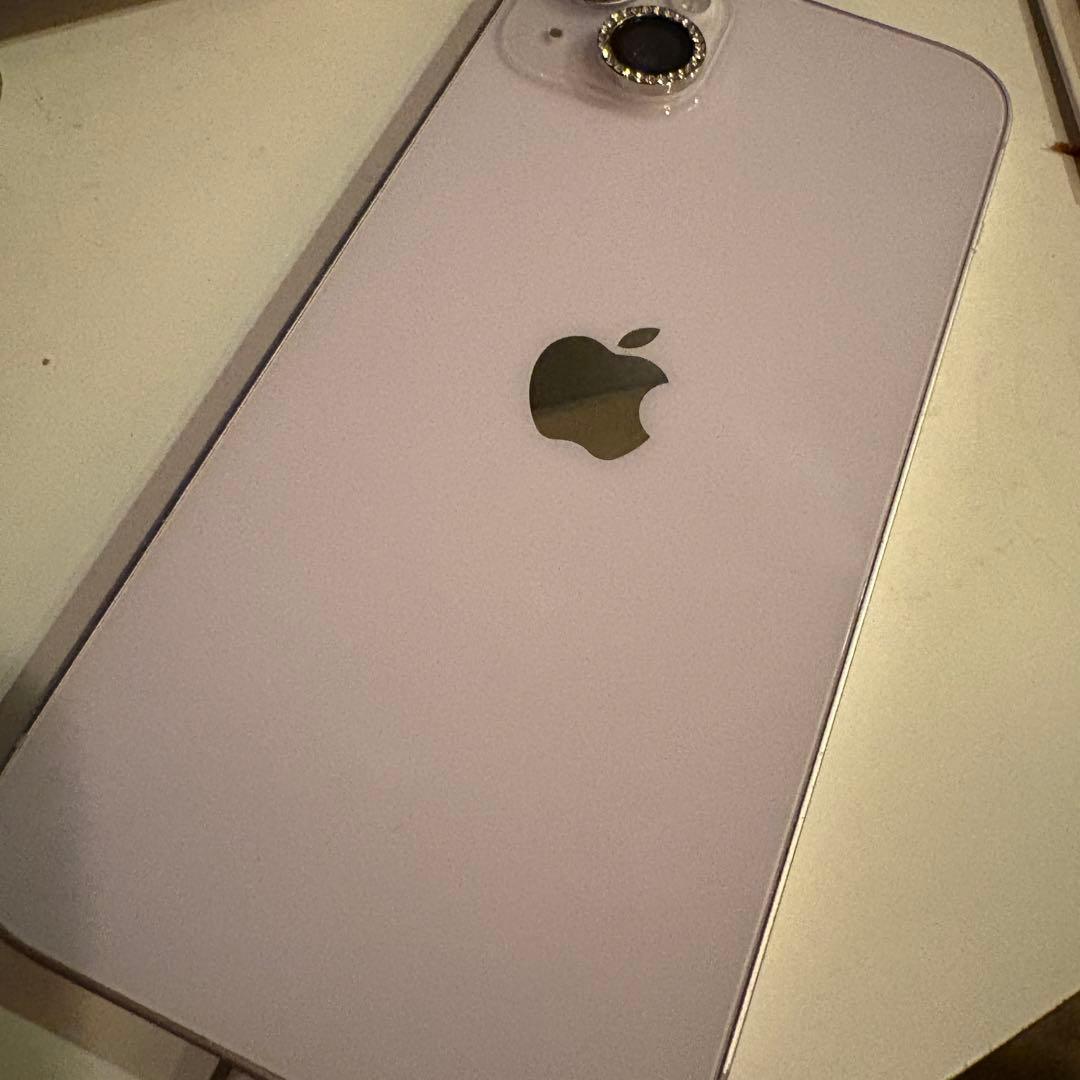 Apple iPhone14Plus 256g 85%パープル おまけ付き