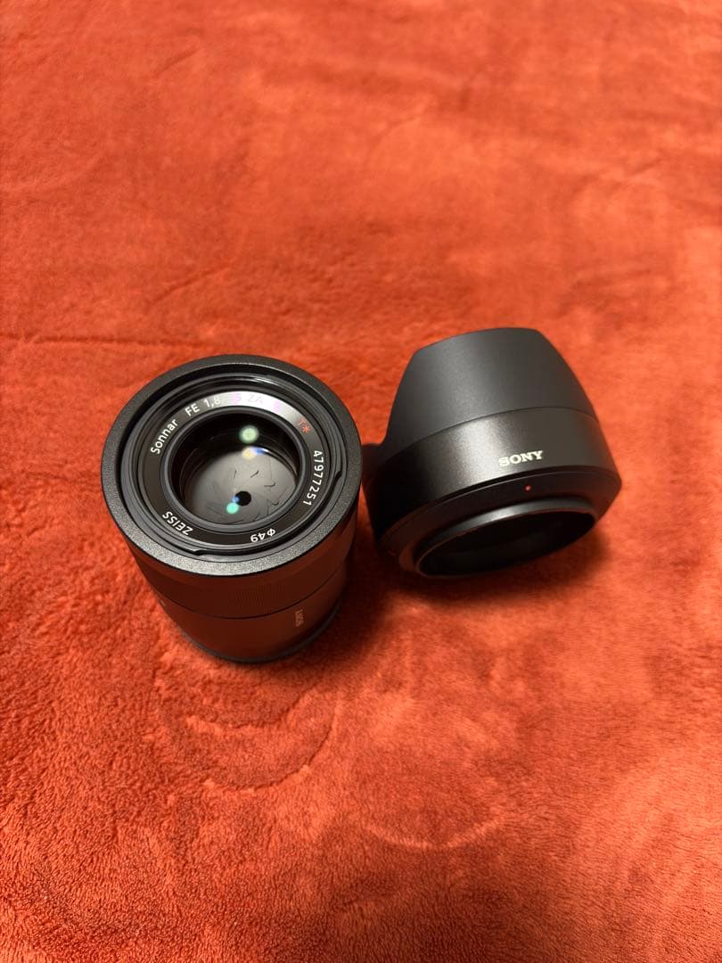 付属品完備 SONY ZEISS FE55mm F1.8 ZA 単焦点レンズ