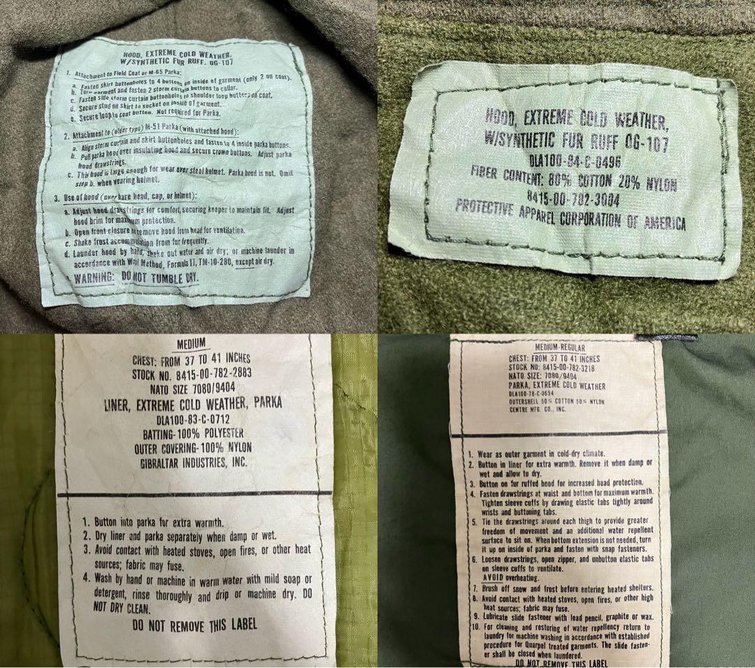 s*a様 M-65 フィッシュテール　US ARMY 70' oasis オアシ