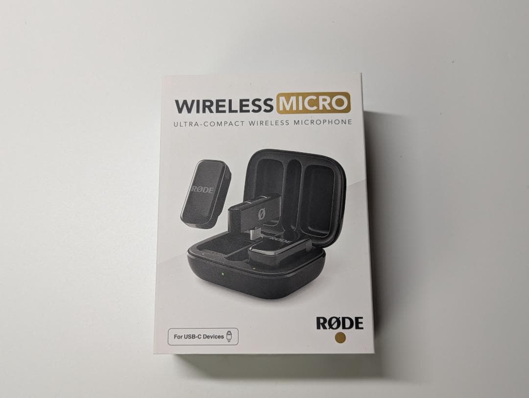 【美品】RODE WIRELESS MICRO ワイヤレスマイク USB-C