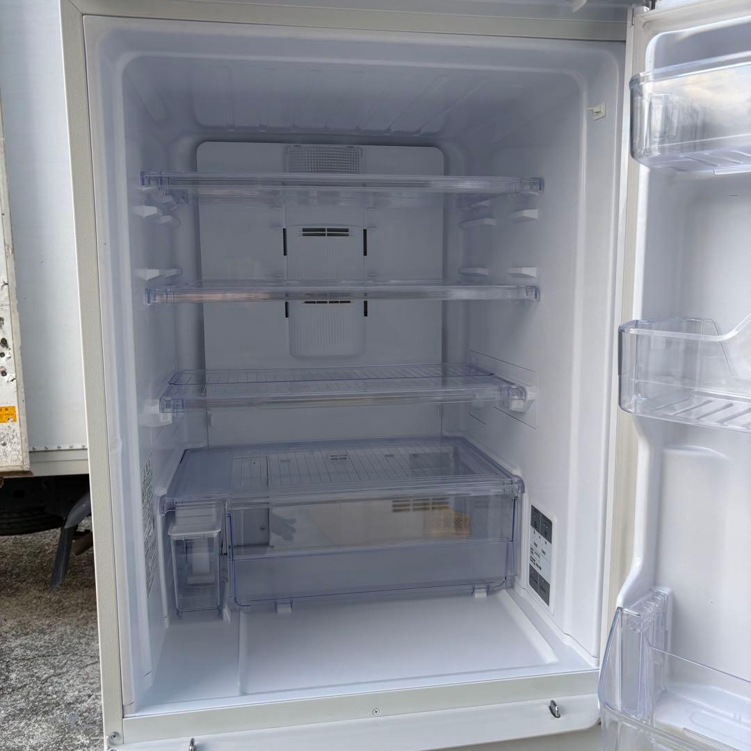 寺222 SHARP ノンフロン冷凍冷蔵庫 SJ-G35E2-W 2023年製