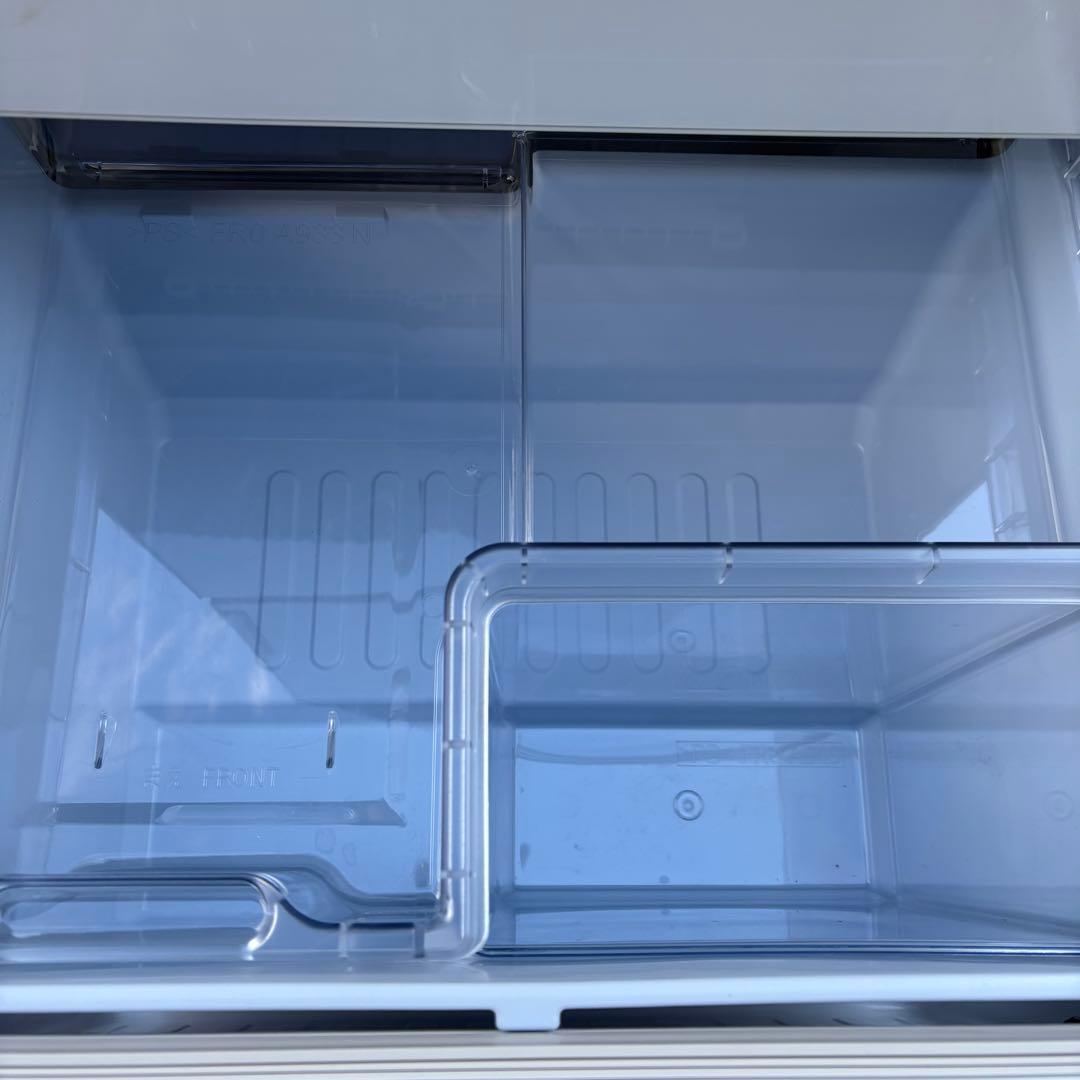 寺222 SHARP ノンフロン冷凍冷蔵庫 SJ-G35E2-W 2023年製